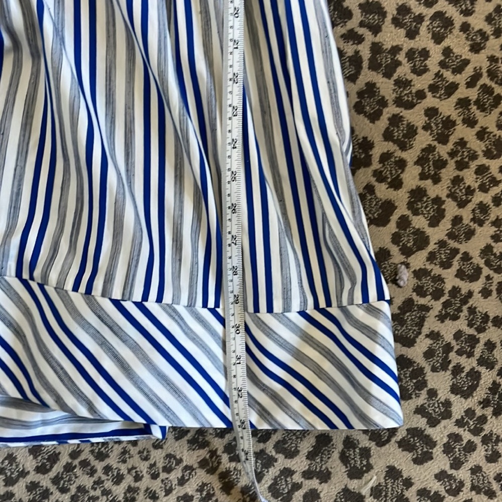Milly Stripe Shirtdress Size 4 - Picture 13 of 13